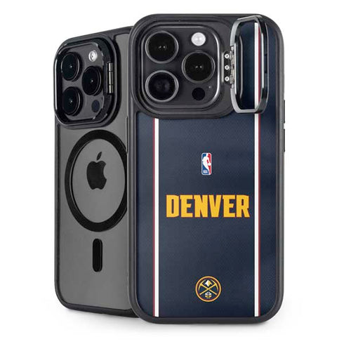 NBA Denver Nuggets Jersey iPhone 15 Pro Max Kickstand Case